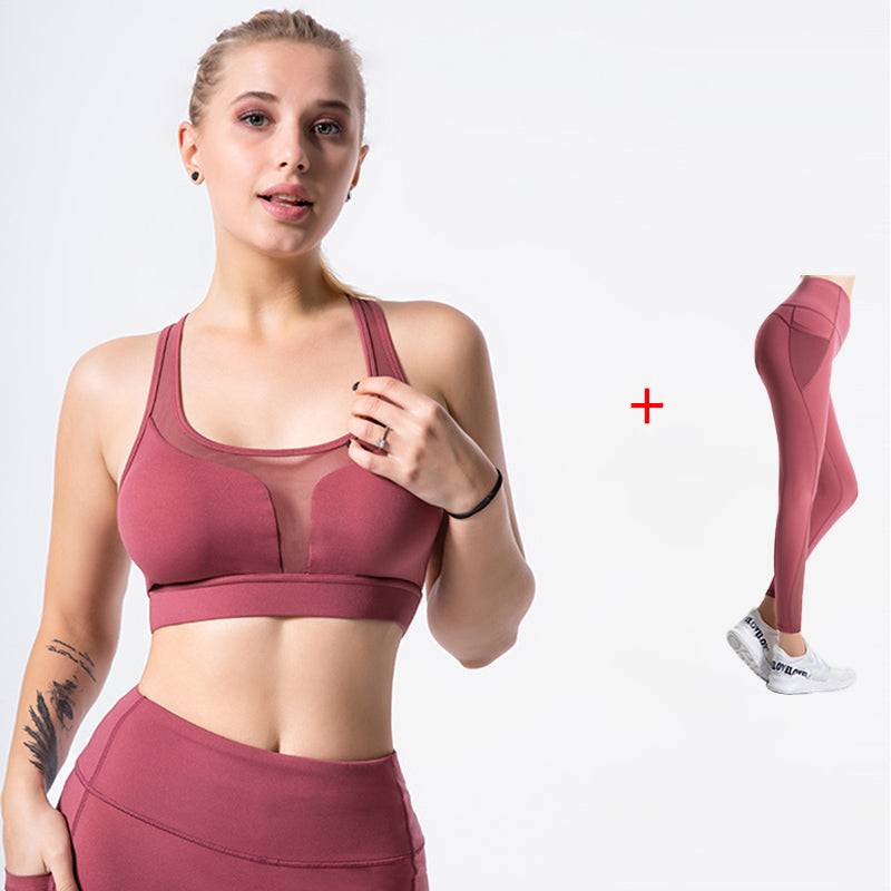 Mesh Yoga Sports Suit