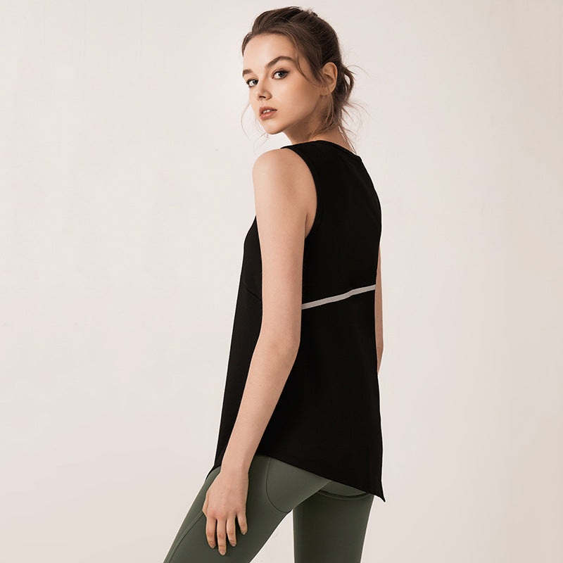 Irregular yoga vest