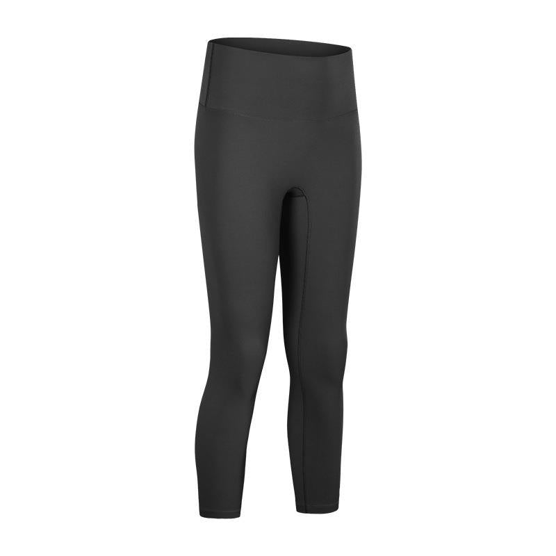 Yoga cropped pants tight sports fitness pants