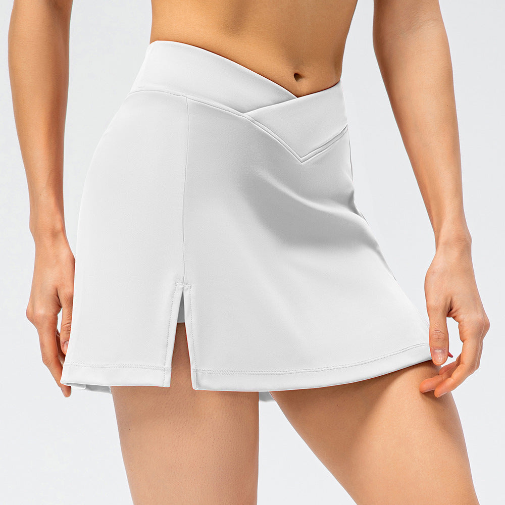 Running Tennis Fake Two-piece Sports Skirt