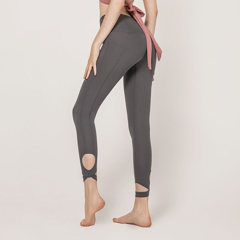 European And American Vest Two-piece Aerial Yoga Sports Underwear Women