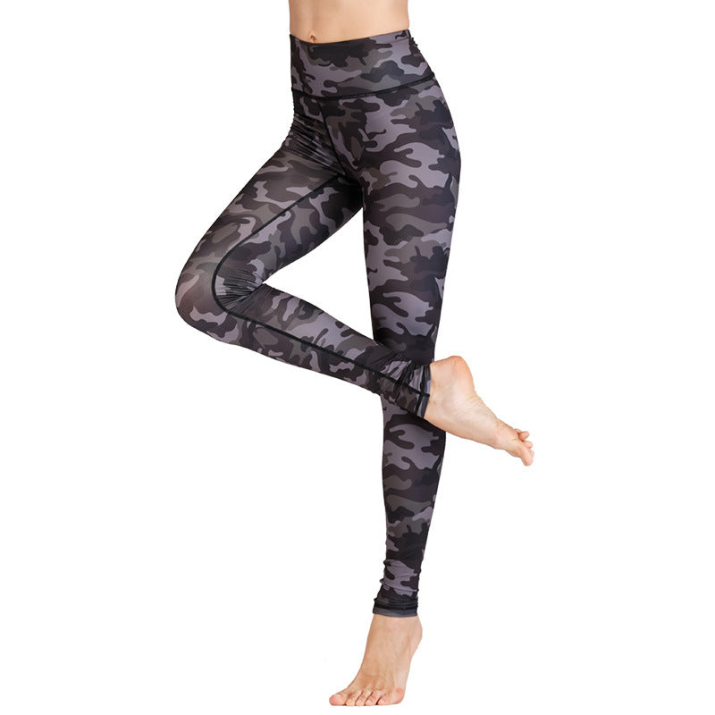 Camouflage High Waist Yoga Pants