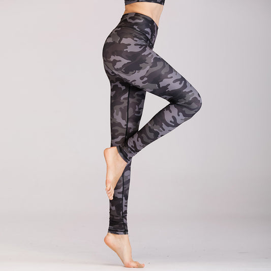 Camouflage High Waist Yoga Pants