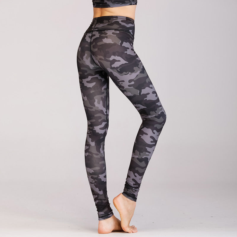 Camouflage High Waist Yoga Pants