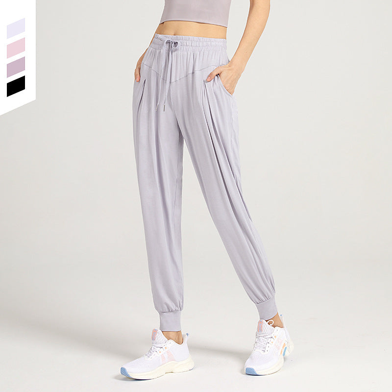 Yoga Running Fitness Cropped Pants