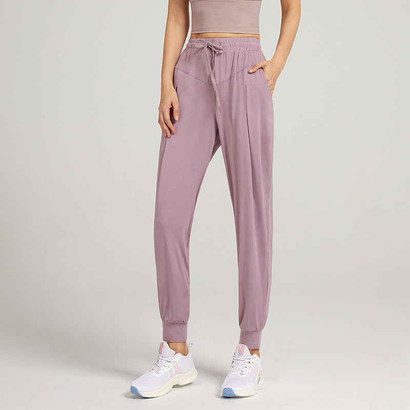 Yoga Running Fitness Cropped Pants