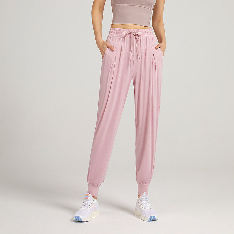 Yoga Running Fitness Cropped Pants