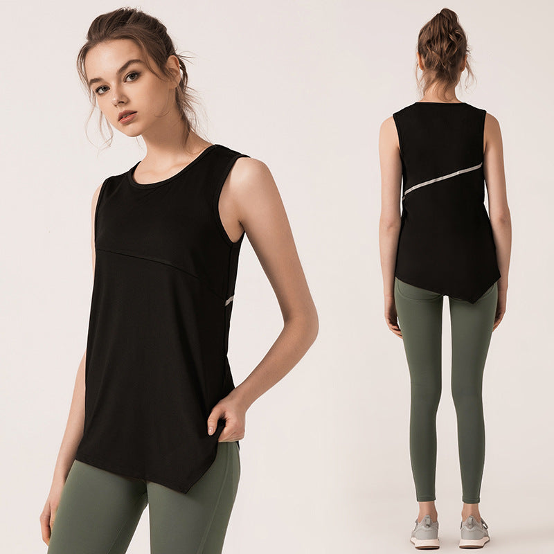 Irregular yoga vest