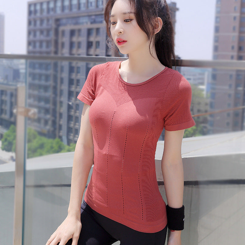 Thin running fitness T-shirt yoga clothes