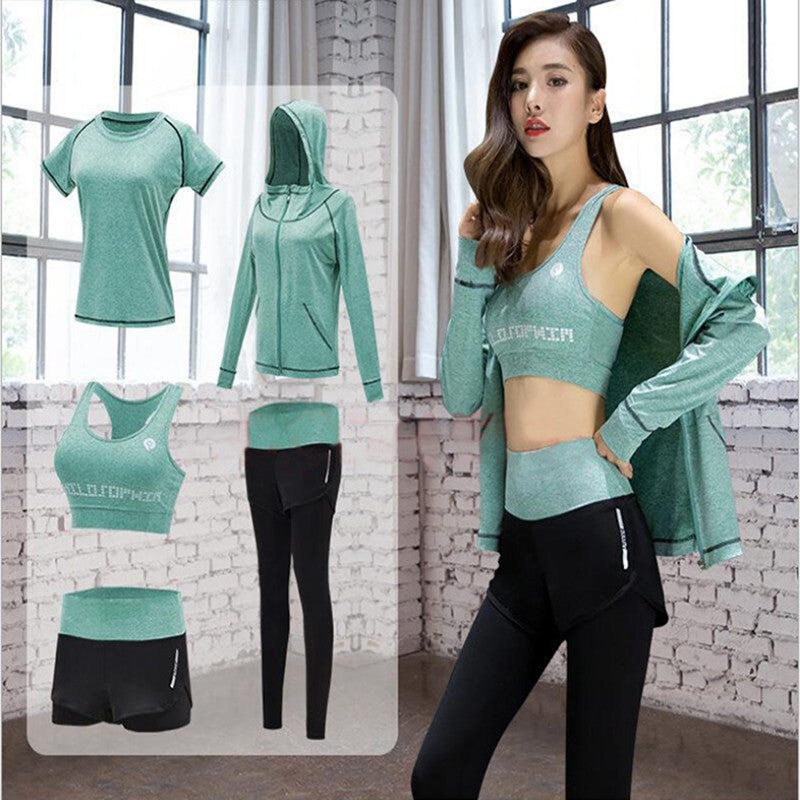 Five-piece yoga suit sports suit