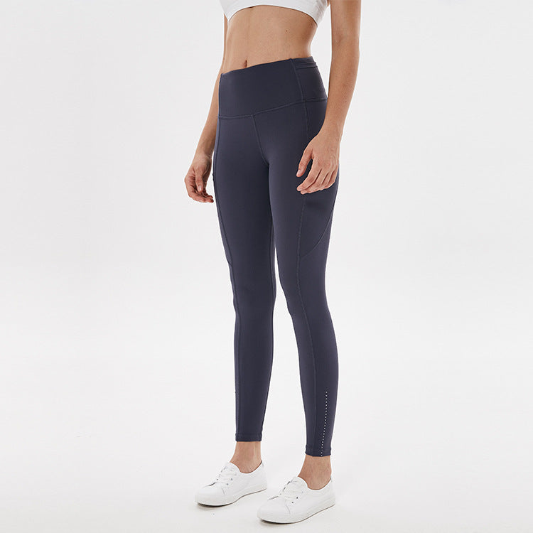 Skinny nine-point pants were thin yoga pants