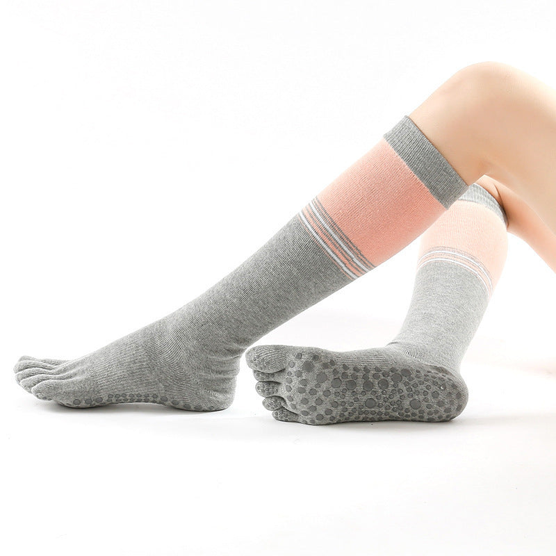 High Tube Socks Yoga Socks Five Finger Socks