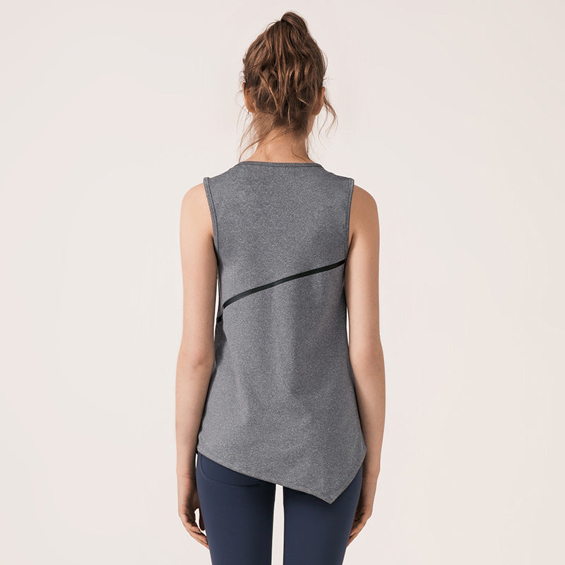 Irregular yoga vest