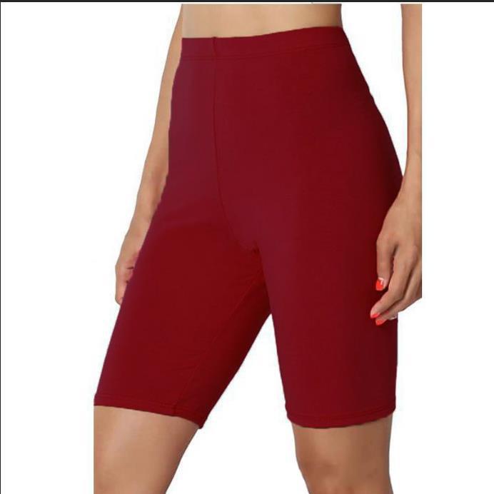 Women's Outer Multicolor Solid Color Flat Yoga Shorts