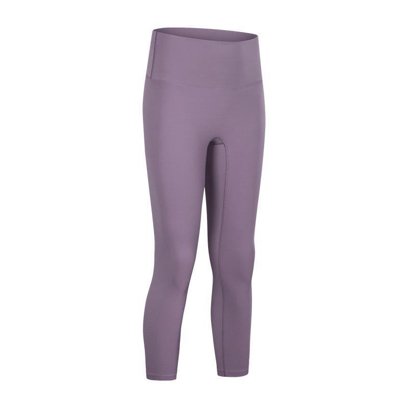 Yoga cropped pants tight sports fitness pants