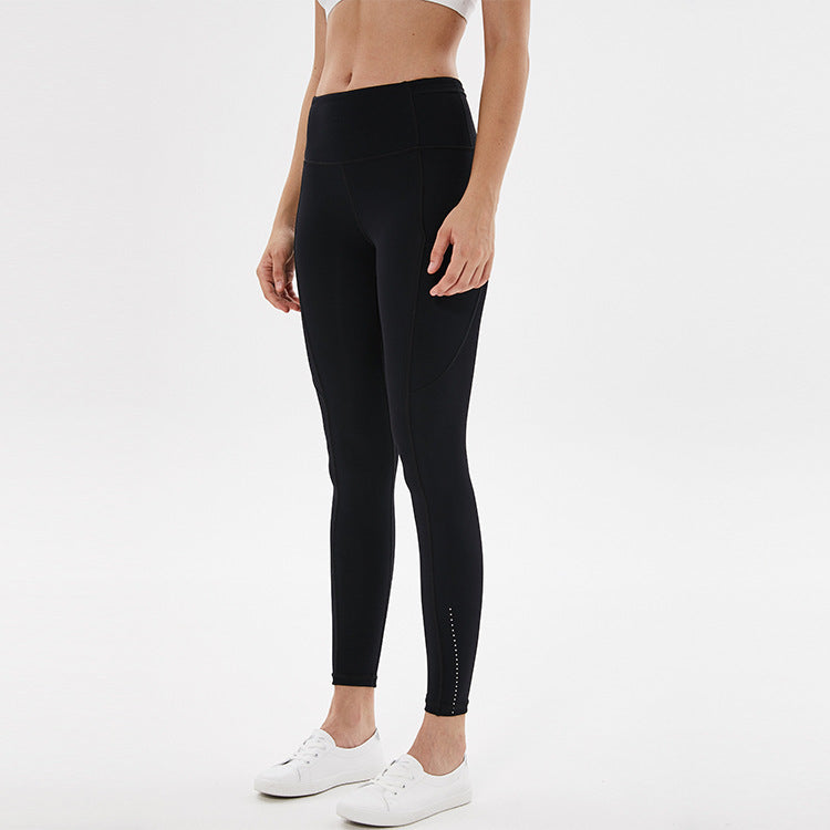 Skinny nine-point pants were thin yoga pants