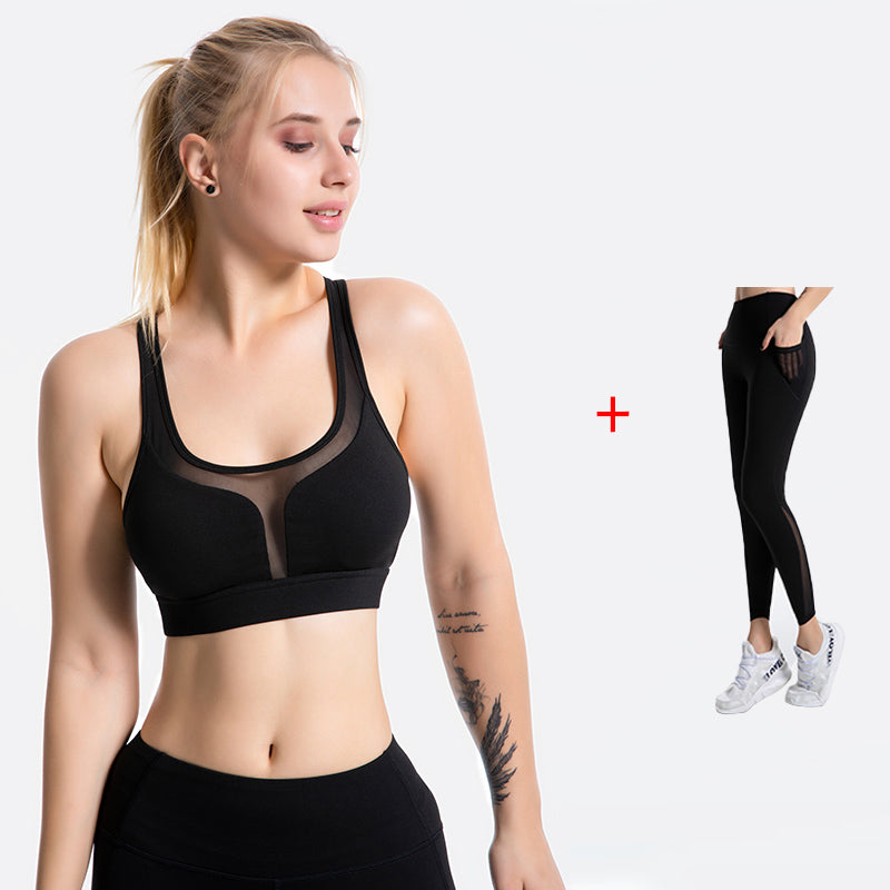 Mesh Yoga Sports Suit