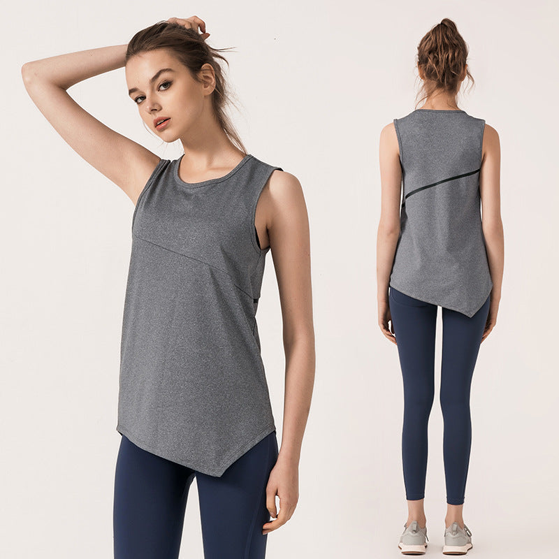 Irregular yoga vest