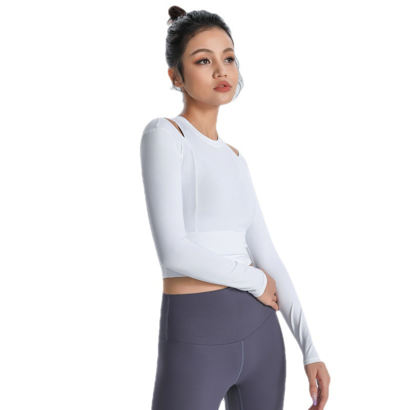 Sports Long Sleeve Elastic Slim Yoga Clothes