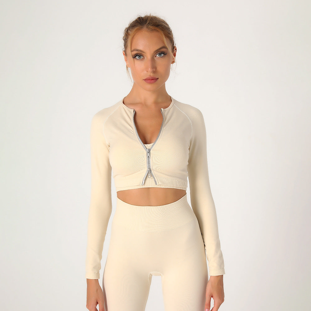 Sand Wash Yoga Clothes Suit Quick-drying Clothes Sports Tight