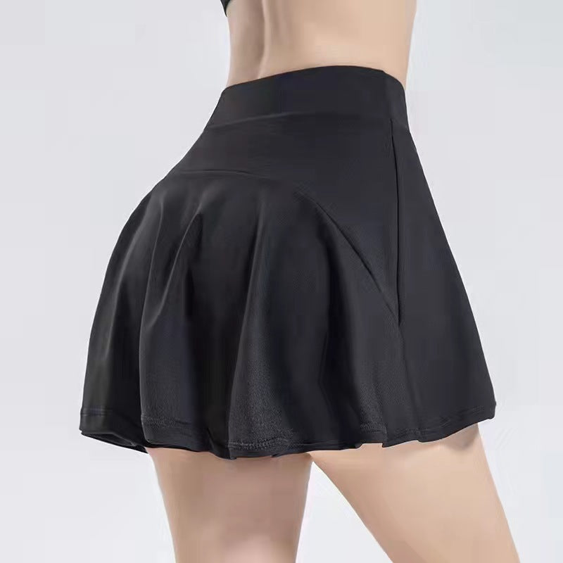 Sleeveless Running Fitness Tennis Sports Skirt