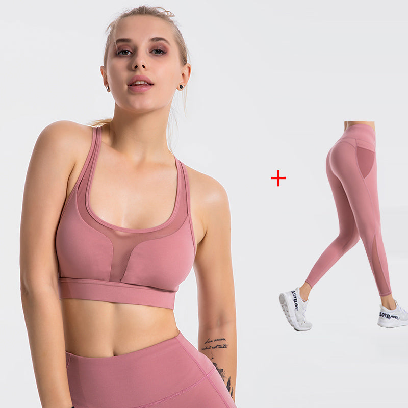 Mesh Yoga Sports Suit