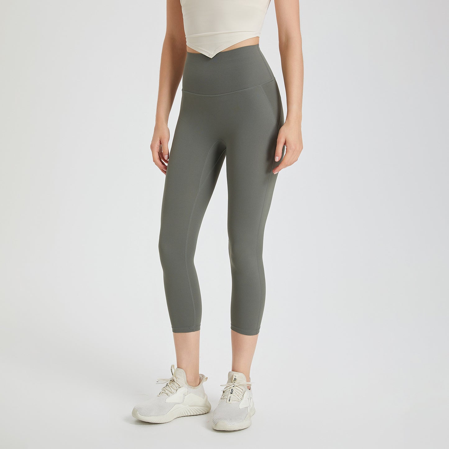 Women's Yoga Pants High Waist Cropped Pants