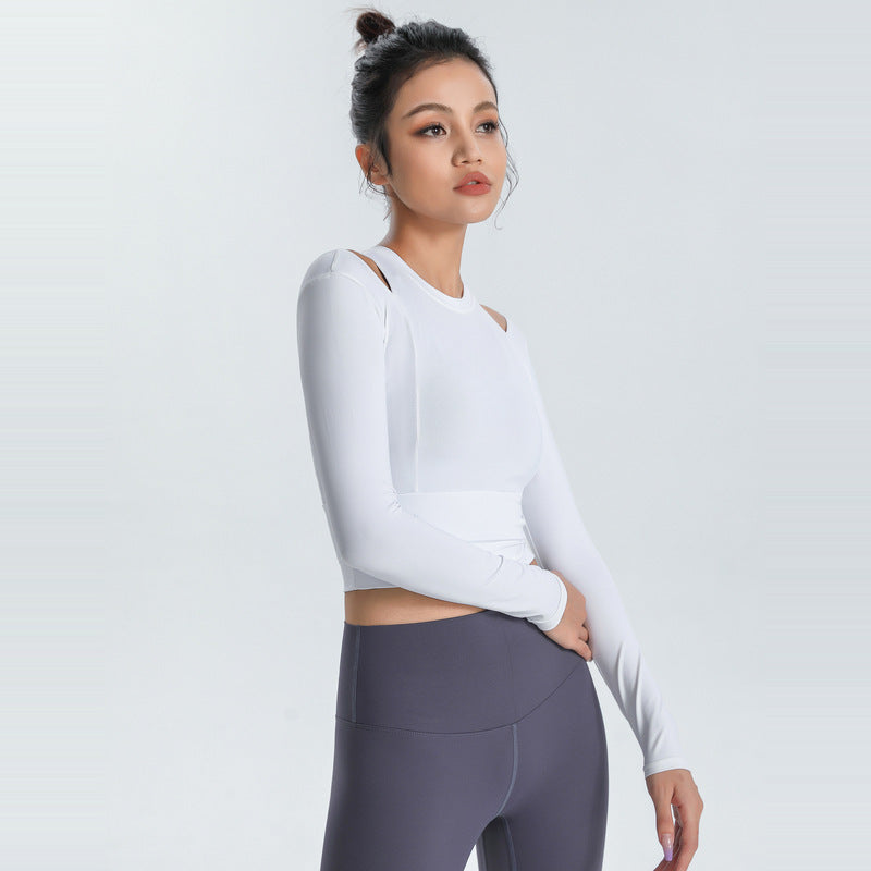 Sports Long Sleeve Elastic Slim Yoga Clothes