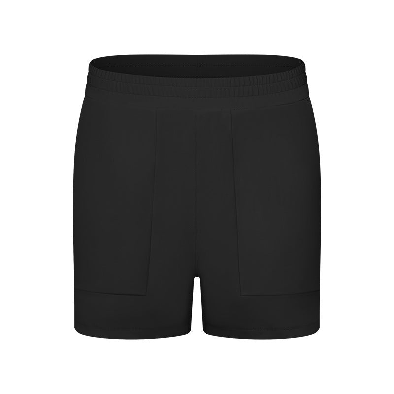 Fitness Elastic Waist Of Trousers Yoga Shorts