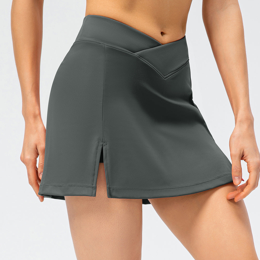 Running Tennis Fake Two-piece Sports Skirt