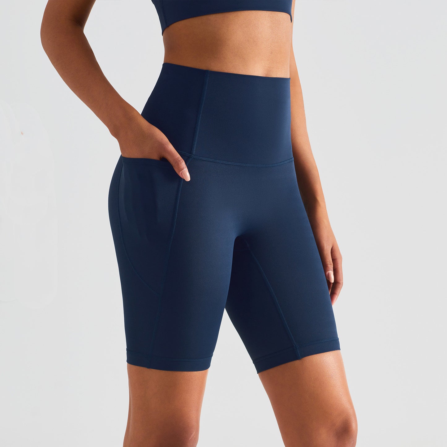 Super High Waist Pocket Yoga Shorts