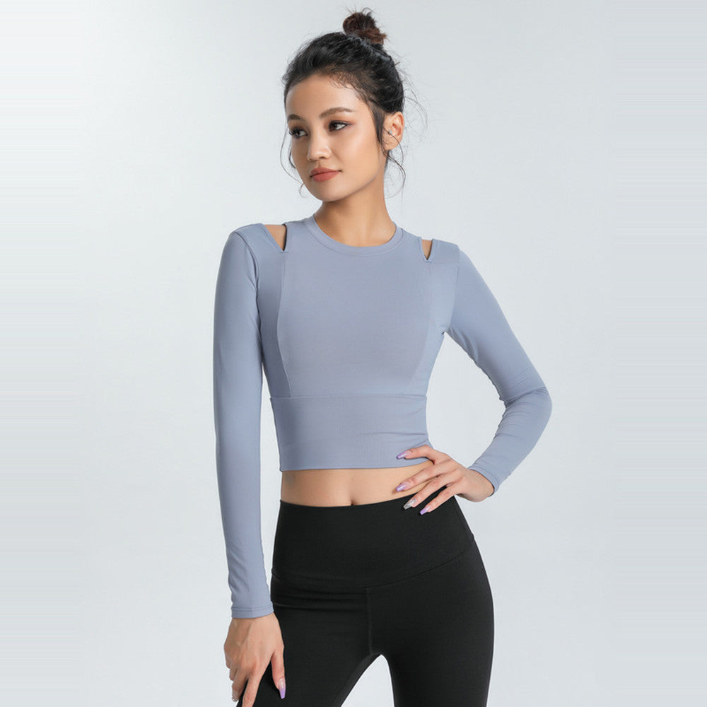 Sports Long Sleeve Elastic Slim Yoga Clothes